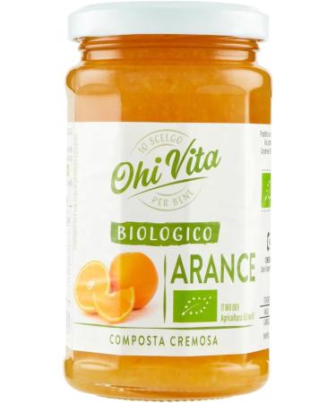 Ohi Vita Orange + Rigoni di Asiago Jam Test Packs Creamy Fruit Compote 250 g Jar + 1 x 100 g Felce Azzurra Talc Bag - Buy Online on GoSupps.com
