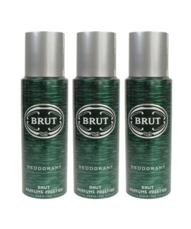 Brut Original Deodorant Body Spray for Men 200ml - Pack of 3 | Faberge - Buy Online on GoSupps.com
