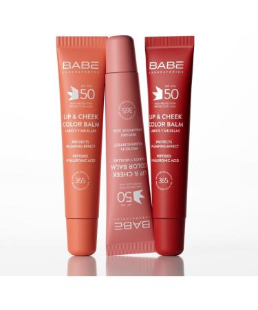  LABORATORIOS BABE Laboratorios Bab LIP & Cheek SPF 50 Nude Photoprotective Balm High Sun Protection SPF 50 Hydration and Natural Volume Effect - Buy Online on GoSupps.com