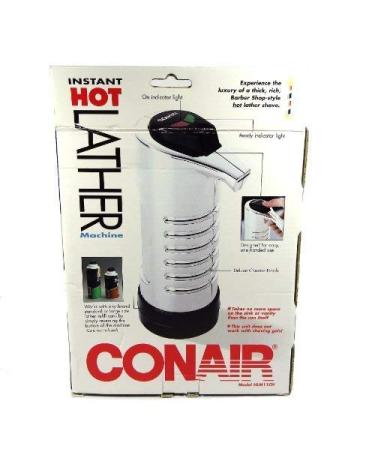 Conair HLM11CH Chrome Hot Lather Machine - Professional Quality Warm Shave Foam - Buy Online on GoSupps.com