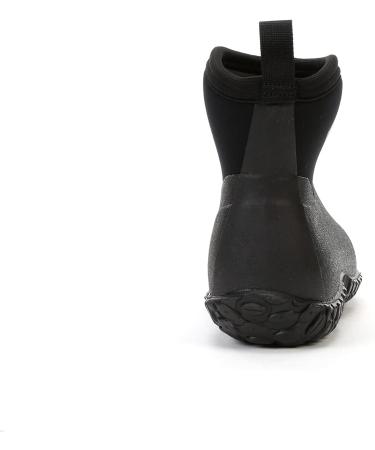 Muckster II Ankle-Height Men's Rubber Garden Boots Size 10 Black - Waterproof and Comfortable - Buy Online on GoSupps.com
