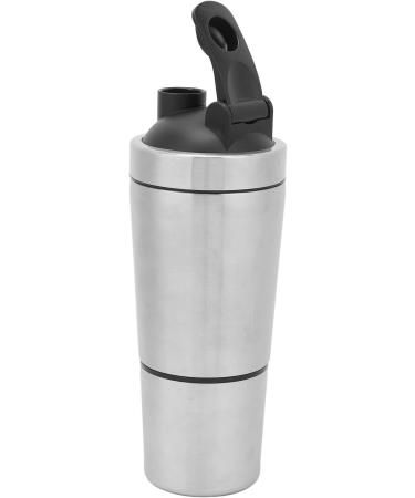 Bouteille Shaker en Acier Inoxydable Tasse Bouche Vis de 591 Ml avec Couvercle L' chelle pour les Activit s de Plein Air les Voyages les Aires de Jeux de Gym - Buy Online on GoSupps.com