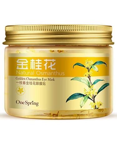 1 Box Of 40 Pairs Nature Golden Osmanthus Nourishing Moisturizing Eye Mask  Provide Moisture To Eye Skin  Smoothing Firming Tightening Eye Skin.