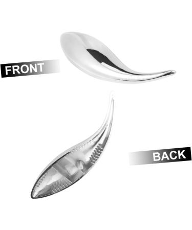 Zerodeko Decor Wall Mounted 3d Wall Stickers Furniture Decals Plating Fish Accessories Wall Hanging Household 13x3 cm Silver - Buy Online on GoSupps.com