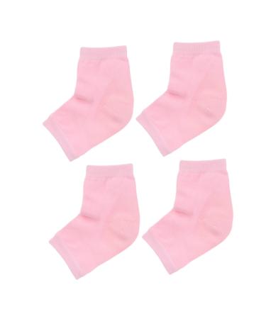 POPETPOP 2 Pairs feet Cracked Socks feet Repair Socks Womens Socks Heel Sleeves Protectors Men Socks Gel Heel Sleeves Men Stocking Heel Anti-Crack Socks Heel Socks Spa Miss Protective Agent