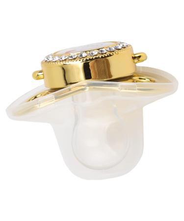 BPA-Free Baby Pacifier for Newborns | Safe & Stylish Pacifier for 6-18 Months (Gold) - Buy Online on GoSupps.com