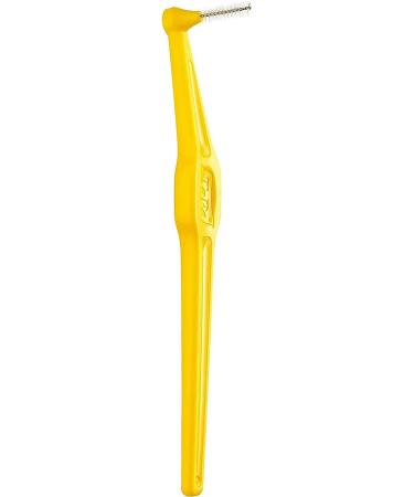 TePe 0.7 mm Size 4 Angle Interdental Brush - Pack of 6 Yellow 1 count (Pack of 6) - Buy Online on GoSupps.com