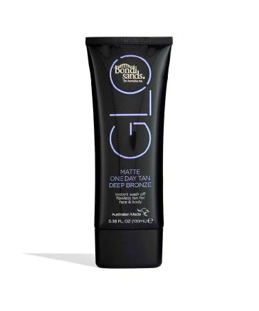 Bondi Sands Glo Matte Deep Bronze One Day Tan Highly covering formula for immediate flawless finish face + body transmission festival water -repellent vegan animal test washable 100 ml multi -colored