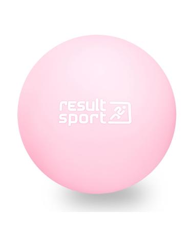 Resultorship lacrosse fascia ball massage ball for plantar fasciitis foot massage trigger point massage deep fabric myofasian relief (pink)