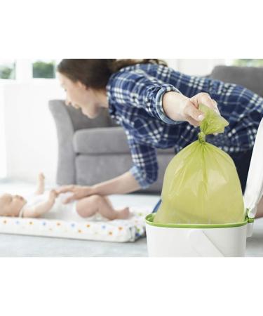 Baby Disposable Diaper Bags 120 Bags with Dispenser 8 Refill Rolls | Convenient Diaper Disposal Set - Buy Online on GoSupps.com