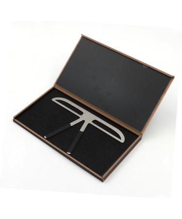 NOLITOY 2pcs Eyebrow Template Stencils Eyebrow Drawing Tool Kits Eyebrow Ruler Eyebrow Card Stainless Steel mediumx2pcs As Shownx2pcs - Buy Online on GoSupps.com