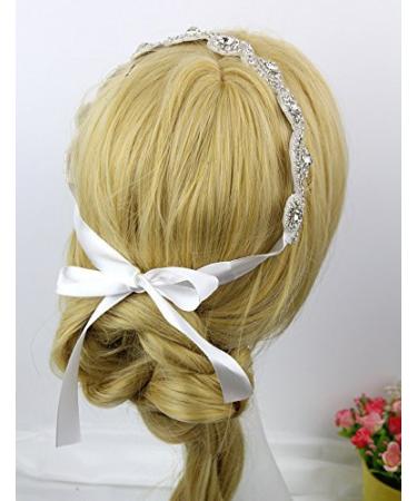 Elegant Handmade Crystal Rhinestone Headband - Perfect for Weddings, Proms, and Special Occasions - Buy Online on GoSupps.com