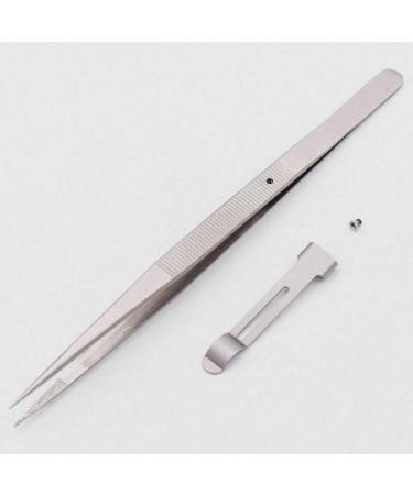 Metal Diamond Gemstone Tweezers with Side Lock Indented Serrated Tips for Easy Pick Up - Buy Online on GoSupps.com