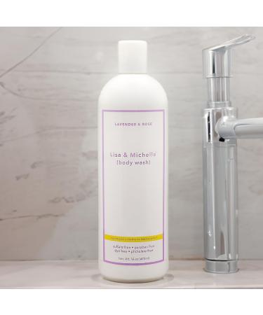 Buy Lisa & Michelle Lavender Rose Body Wash - Sulfate & Paraben Free Liquid Soap for All Skin Types | Men & Women | International Shipping - Buy Online on GoSupps.com