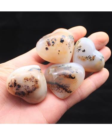 Natural Crystal Rough 1pc Natural Moss Agate Soul Qi Crystal Love Gem Wedding Gift Natural Gems and Minerals s - Buy Online on GoSupps.com