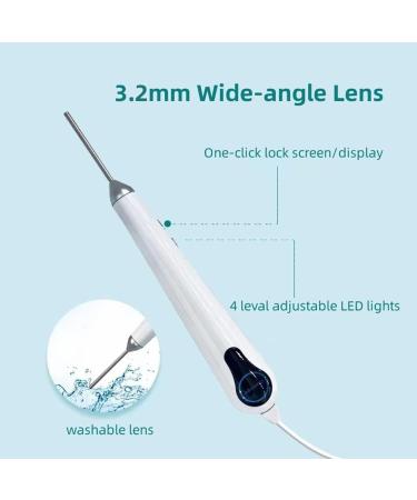 RKXKJ Ear Wax Removal Tool - Super Large 10.1 Inch IPS Screen Camera, 3.2mm Ear Scope, IPX6 Waterproof - Ear Care Solution - Buy Online on GoSupps.com