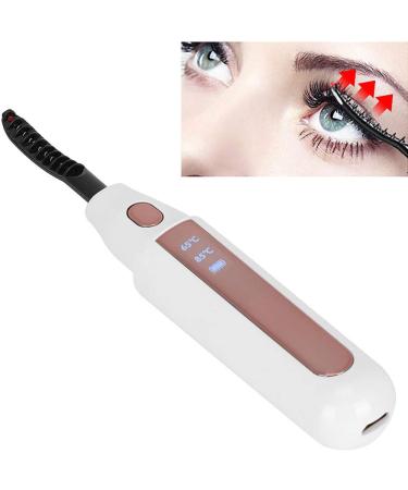 Rechargeable Electric Eyelash Curler LongLasting Heated Curler with 2 Temperature Levels Fast Heating (VGEBYy15pu4tsag-11) - Buy Online on GoSupps.com