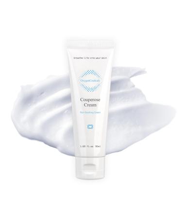 OxygenCeuticals Couperose Cream Soothing Moisturizer with Tomato Extract, Turnip Extract & Ceramide NP, Helps Calm Redness and Support Skin Barrier for Sensitive Skin. 1.69 fl.oz (50ml)