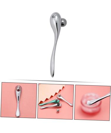 Didiseaon 1Pc Eye Massager Patches Eye Cream Gel Cream Cupping Therapy Wrinkle Skin Care Tools Rings Eye Compress Facial Spatula Alloy Silver - Buy Online on GoSupps.com