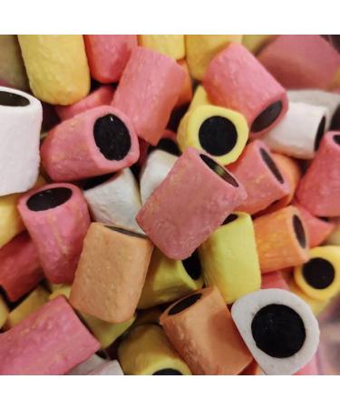 1KG Liquorice Coconut Rolls - Liquorice Fruit Roll Bites