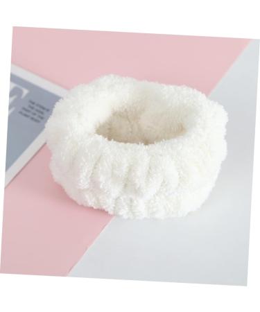 4paires Bracelet De Poignet Peluche De Confortables Pour Spa Et Sports Absorbantes Pour Lavage Visage R utilisables Et Lavables Machine Rose Vert Blanc - Buy Online on GoSupps.com