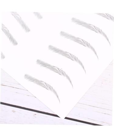 FOMIYES 2 Pairs Black Makeup Black Stickers Eyebrow Stickers Eye Brow Supplies The Lazy 3d Water-based - Buy Online on GoSupps.com