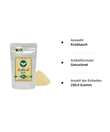 Buy Azafran ORGANIC Garlic Granulated & Powder 250g | Premium Quality Seasoning for International Shipping - Buy Online on GoSupps.com