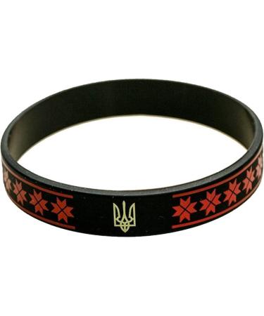 2pcs Ukraine Flag Silicone Bracelets | Rubber National Flag Wristbands | Unique Ukrainian Gifts & Souvenirs for Fans - Buy Online on GoSupps.com