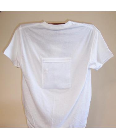 Original Snore Stopping Tennis Ball T-Shirt - Comfortable Solution for Snorers - White - Buy Online on GoSupps.com