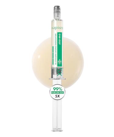 Easydew DW-EGF Melatoning Ampoule 5X - Hydrating Dark Spot Serum with Niacinamide & Glutathione for Uneven Skin - Fast Absorbing Day & Night Ampoule Korean Skin Care (Pump 0.27 fl oz EGF 5X)
