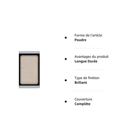 ARTDECO Intense Matte Eyeshadow - 1g Pearly Medium Beige | Irresistible Look - International Shipping - Buy Online on GoSupps.com