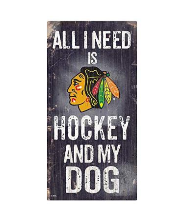 Fan Creations NHL Unisex-Adult Sign Chicago Blackhawks 6 x 12 Team Color