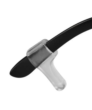 100 pairs Eyeglass Ear Hooks Elastic Comfort Ear Pads/HookPlastic Eyeglass Ear Hook Anti Slip Temple Tip Holder Glasses Accessories