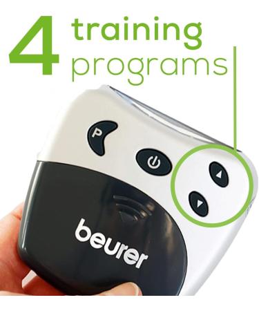 Beurer EM38 TENS Unit Lower Back Pain Relief Belt | 4 Electrodes | Adjustable & Breathable | Fits 30-55 Waist | Lumbar Support Brace - Buy Online on GoSupps.com