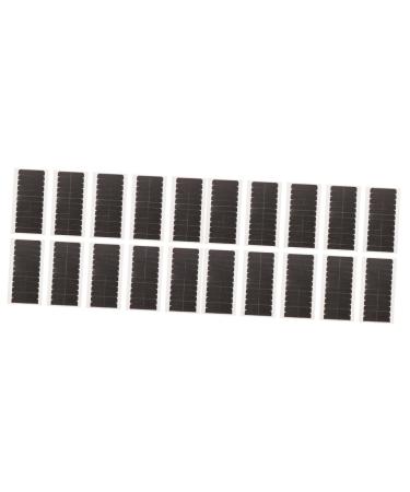 minkissy 20 Sheets Hair Extension Double Sided Tape Front Wig Extension Tapes Tape for Extensions Human Hair Extension Strips Double Sided Hair Extension Tape Water Proof Pet Bracket