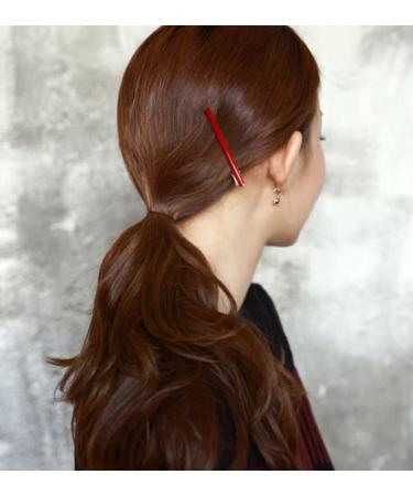 HLLMX 7 PCS Alligator Hair Clips and Bobby Pins Set for Women - Solid Color Hair Barrettes and Accessories - Buy Online on GoSupps.com