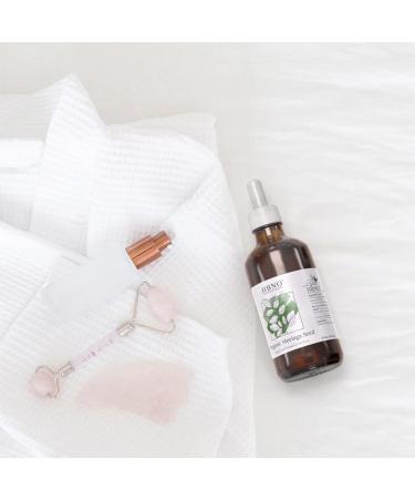 HBNO Pure Organic Moringa Oil for Hair 4 oz - USDA Certified, Premium Grade for Aromatherapy & Glowing Skin - 100% Pure & Organic Nutrients - Buy Online on GoSupps.com
