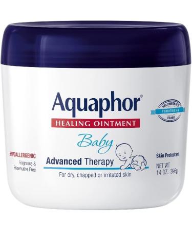 Aveeno Baby Daily Moisture Bath Wash 33 fl. oz + Aquaphor Baby Healing Ointment 14 Oz Jar - Gentle Skin Care Bundle - Buy Online on GoSupps.com
