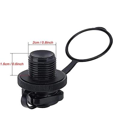 5pcs Inflatable Boat Air Valve Screw - Kayak Nut Plug Spiral Air Plugs Replacement for Dinghy Raft - Buy Online on GoSupps.com
