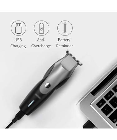 USB Electric Hair Clippers for Men - Rechargeable Cordless T-Blade Trimmer with 3 Combs - Close Cutting & Precision Styling - Buy Online on GoSupps.com