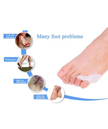 Gel Toe Spreader - Silicone Bunion Corrector for Foot Pain Relief | 2 Piece Set for Dancers Yogis & Athletes - Buy Online on GoSupps.com