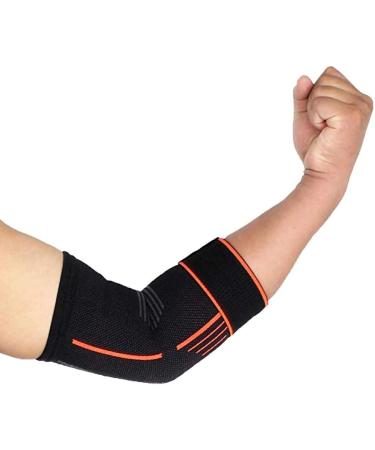 Yamonic Adjustable Elbow Support Sleeve - Optimal Relief for Tennis Golf Weightlifting & Tendinitis | Medium (25-30cm) - International Shipping Available - Buy Online on GoSupps.com