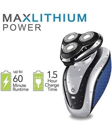 Buy Waterproof Electric Shavers for Men - 2 in 1 Dry Wet Rotary Razor USB Rechargeable Travel Shaver for Dad & Husband - Buy Online on GoSupps.com