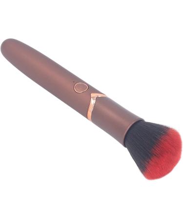 Electric Makeup Brush Soft Bristles Waterproof Compact & Quiet Versatile & Efficient for Contouring Highlight Airbrush (Brown) - Buy Online on GoSupps.com