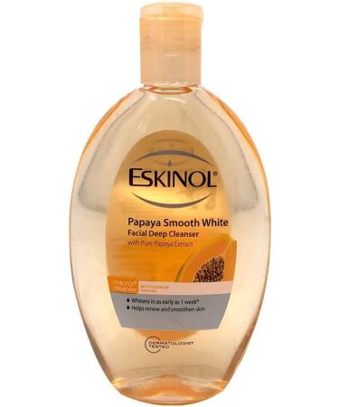 Eskinol Papaya Smooth White Facial Deep Cleanser 225ml - Buy Online on GoSupps.com