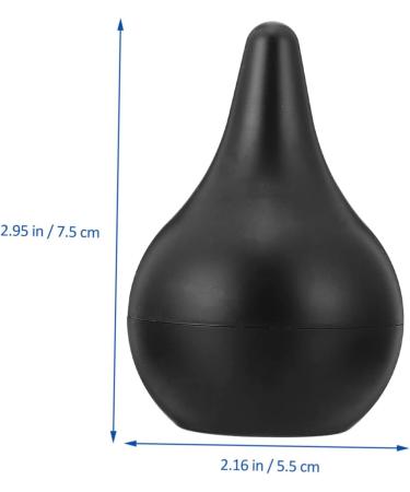 DOITOOL Oil-Absorbing Volcano Stone Ball for Facial Massage - Black | 7.5x5x5CM | Perfect for Skin Care - Buy Online on GoSupps.com