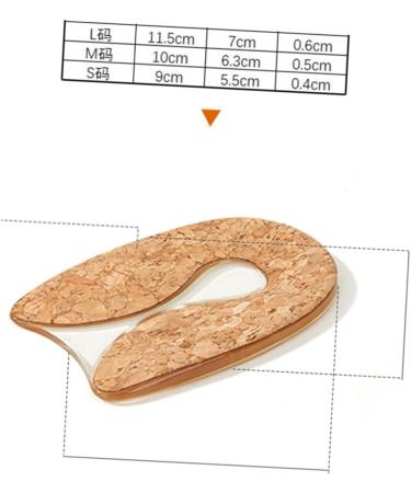 FRCOLOR 2 Pairs Transparent Heel Pads - Silicone Heel Cushion & Elevator Insoles for Women & Men Shoes - Buy Online on GoSupps.com