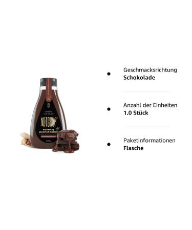 Nutchup | Creamy Peanut Butter in a Squeeze Bottle | Delicious Topping for Pancakes Waffles Ice Cream & More | 435g Chocolate Delight - Shop Now! - Buy Online on GoSupps.com