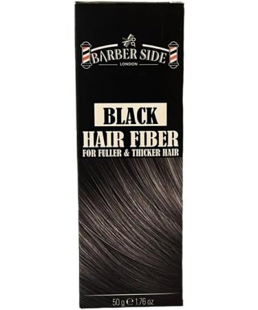 ican Barber Side London Hair Fiber For Fuller & Thicker Hair Hair Loss Concealer for Men and Women Black 50g - Buy Online on GoSupps.com
