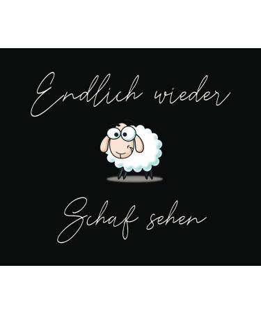 Farbwuselei Glasses Cleaning Cloth Finally Seeing Sheep Again Cloth Cleaning Cloth Glasses Cloth Display Cloth (Black) - Buy Online on GoSupps.com